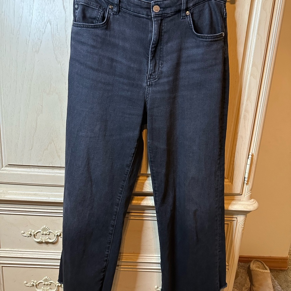 AG Adriano Goldschmied Saige Wide Leg Crop